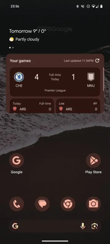 Entwicklung von Sport-Widgets für die Google-App 3
