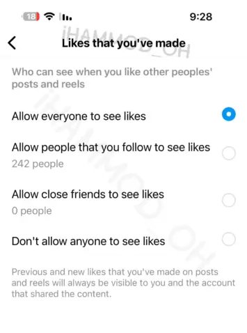 Das neue Datenschutz-Tool von Instagram verbirgt Ihre Likes beim Testen 2