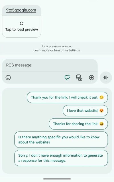 Google Messages Magic Compose AI-Tool