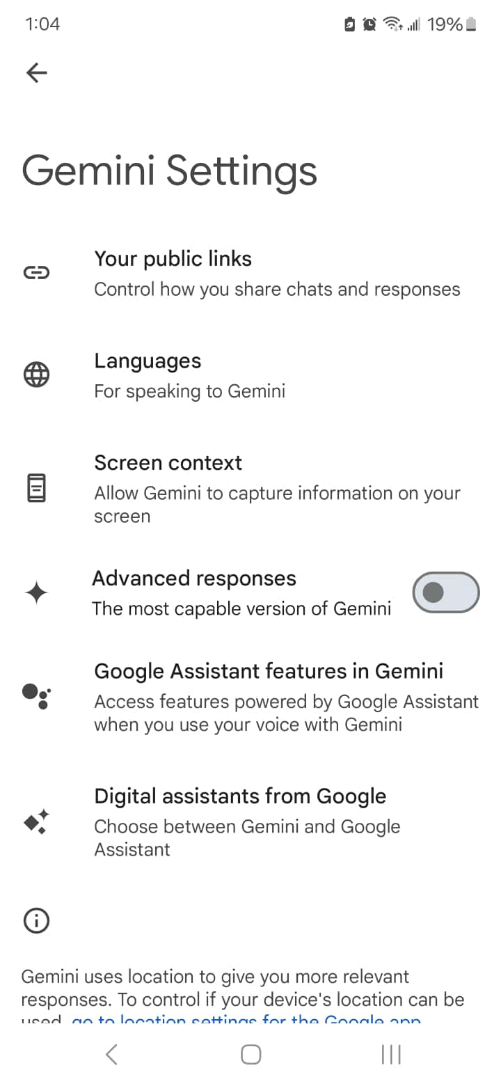 Anleitung zur Gemini-App 5