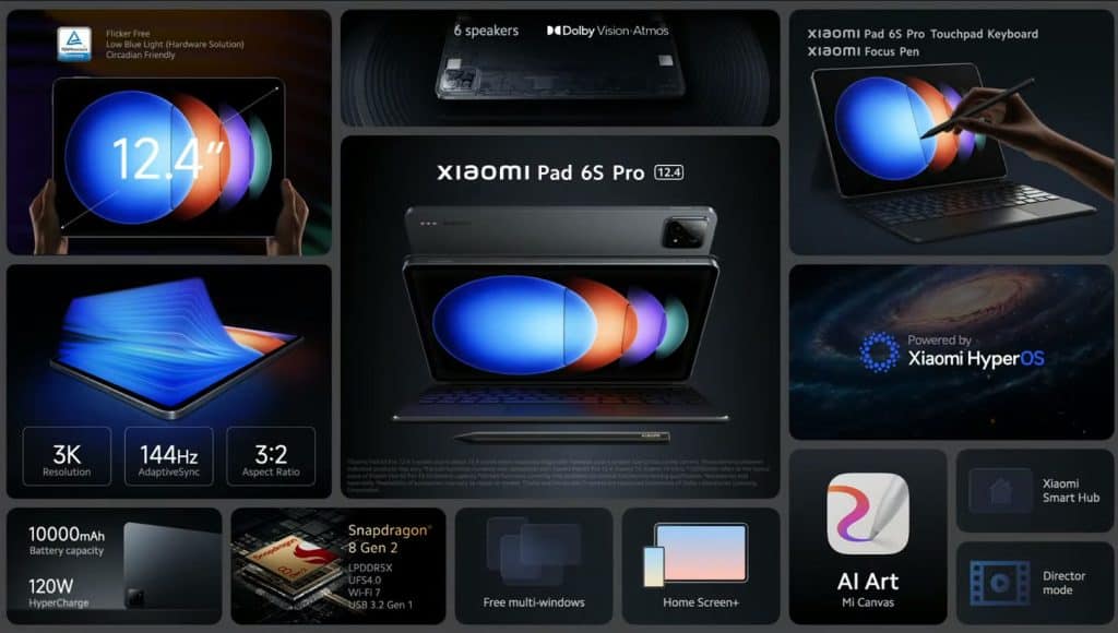 Xiaomi Pad 6S Pro 12 4 Bild 3