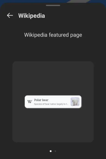 Wikipedia-Feature-Seite