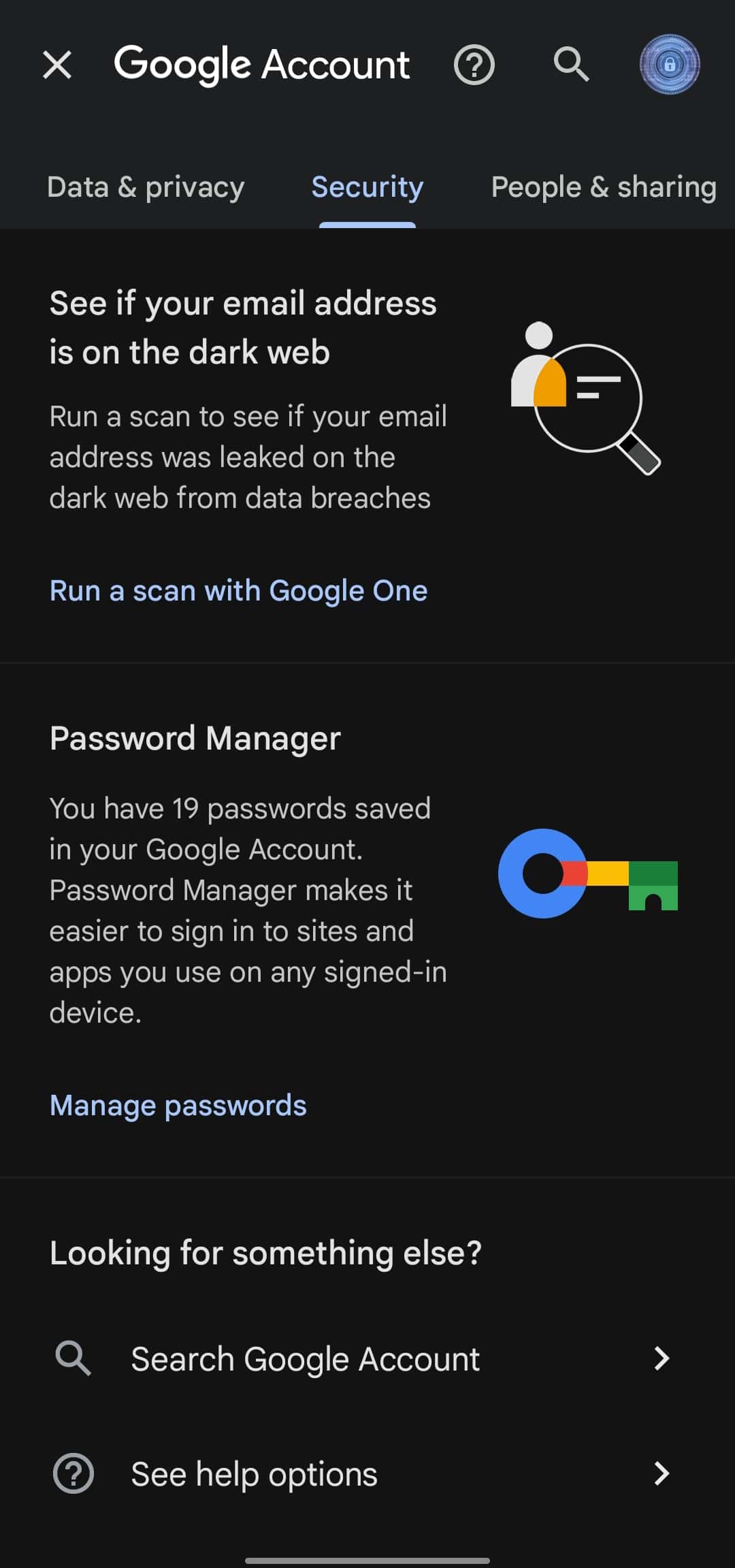 Google Passwort-Manager für Android