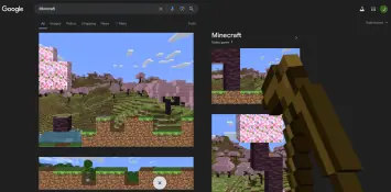 Google Minecraft Osterei zum 15-jährigen Jubiläum 1