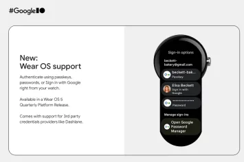 Android Credential Manager Wear OS 5
