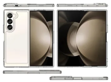 Durchgesickertes Gehäuse-Renderdesign 1 für Samsung Galaxy Z Fold 6