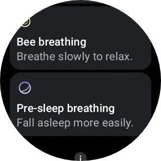 OnePlus Watch 2 Relax App Atemübung