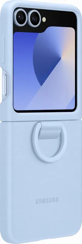 Samsung Galaxy Z Flip 6 Silikonhülle mit Ring Bild 2