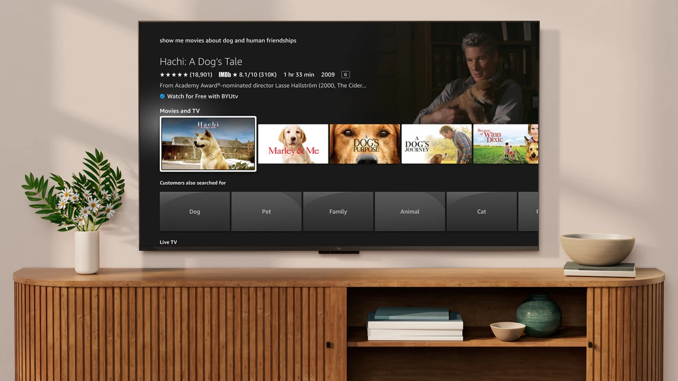 Upgrade für die KI-Alexa-Suche von Amazon Fire TV