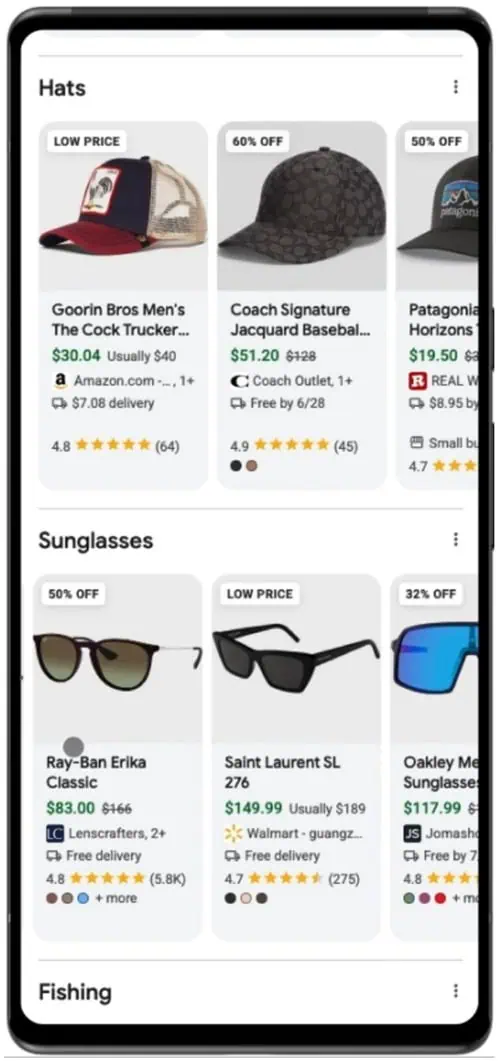 Google Sommerschlussverkauf Shopping-Tools 1