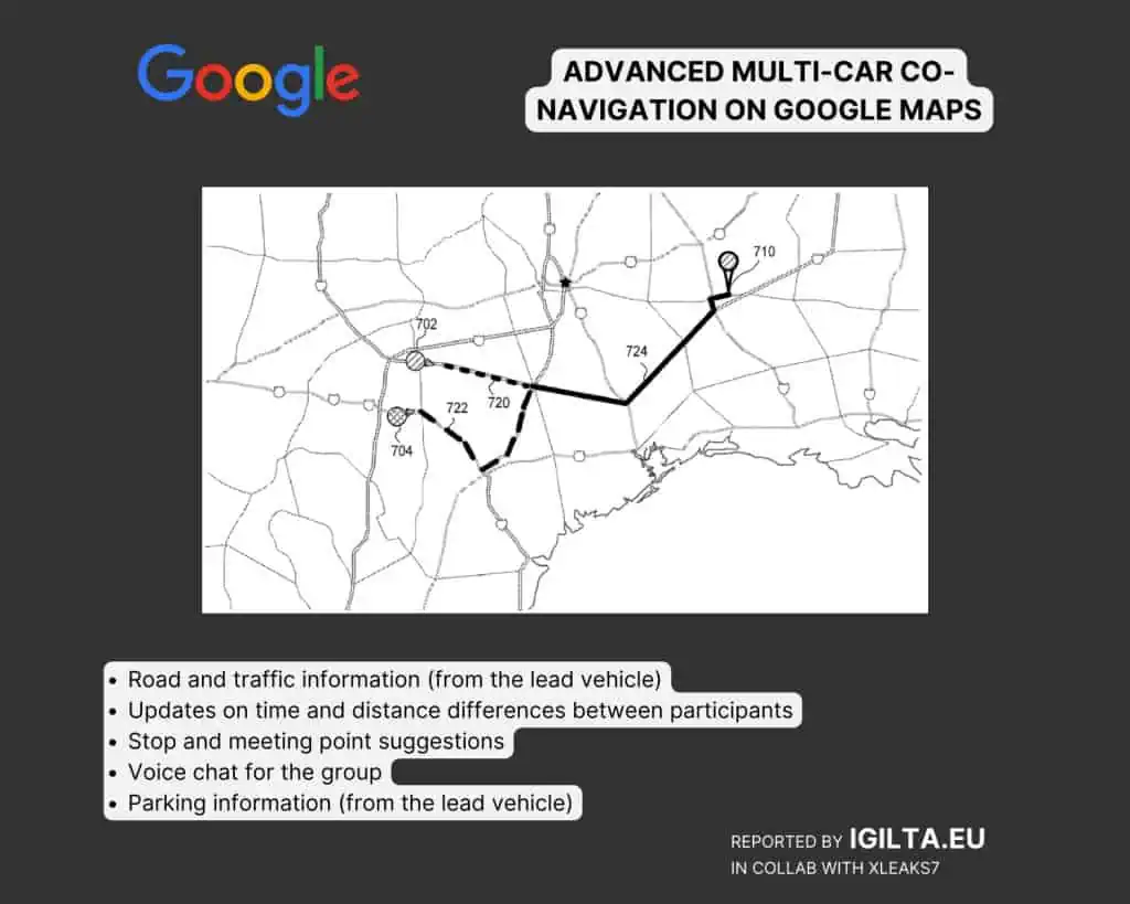 Google Maps-Patent für mehrere Treiber