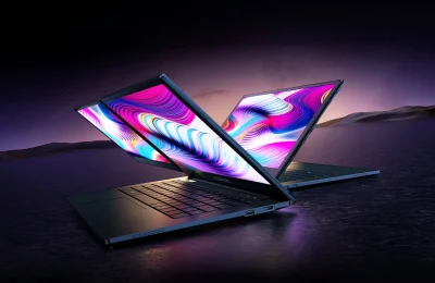 Acemagic X1 ist der weltweit erste Dual-Screen-Laptop mit 360°-Scharnier