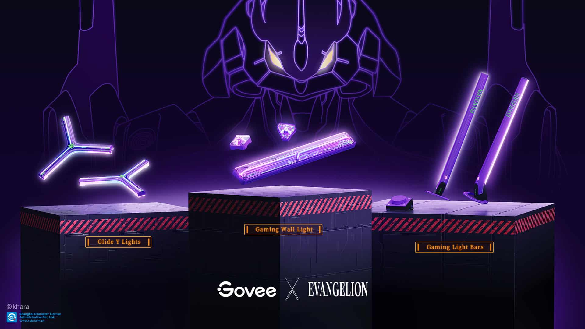 Govee kündigt limitierte Evangelion-Gaming-Leuchten an